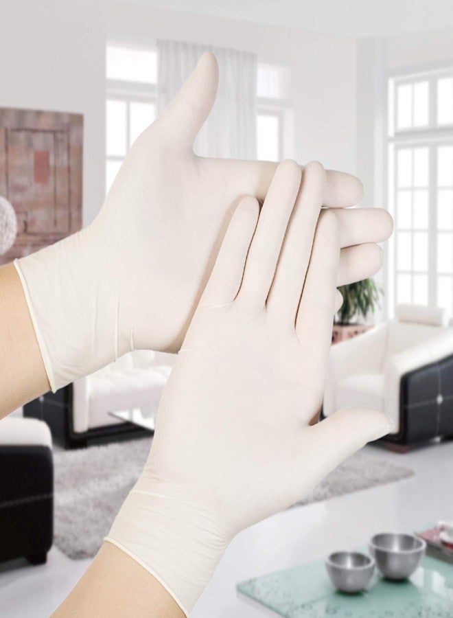 هاوس داي قفازات لاتكس واقية للاستخدام مرة واحدة من هاوس داي، 100 قطعة، مقاس كبير - Image 2